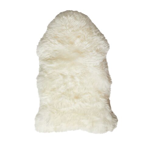Lammeskind hvid 85x55 cm
