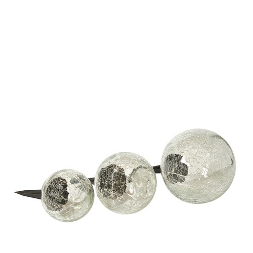 Solcelle kugle sæt med 3 spyd