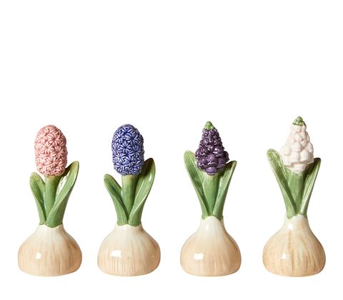 Dekorationsblomst hyacint assorteret farve 1 stk.