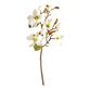 Magnolie gren i kunststof 52 cm hvid