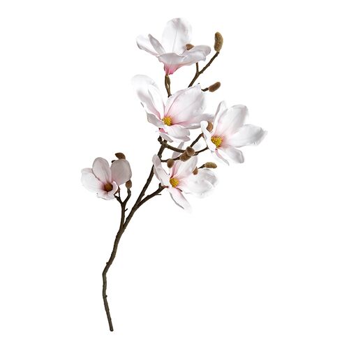 Magnolie gren i kunststof 92 cm rosa