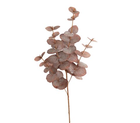 Eucalyptus stilk H 85 cm støvet rosa