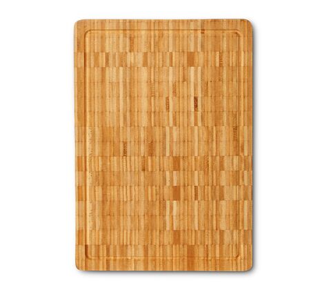 Skærebræt med saftrille bambus 42X31X4 cm