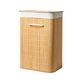 Vasketøjskurv i bambus 40x30x60 cm