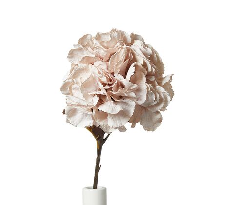 Hortensia stilk H 49 cm pudder 