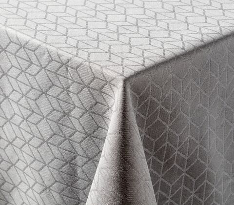 Nordisk Tekstil Lotus dug grå 140x320 cm