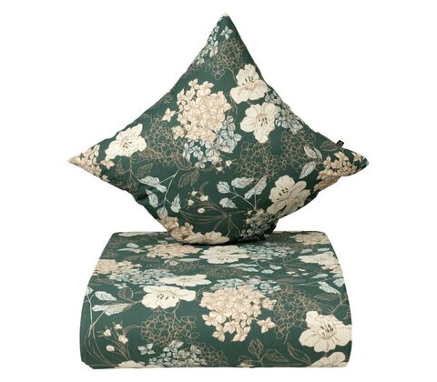 Nordisk Tekstil Hortensia sengetøj grøn