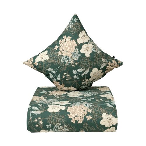 Nordisk Tekstil Hortensia sengetøj grøn