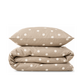 Nordisk Tekstil Dots Sprinkle sengetøj sand 140x220 cm