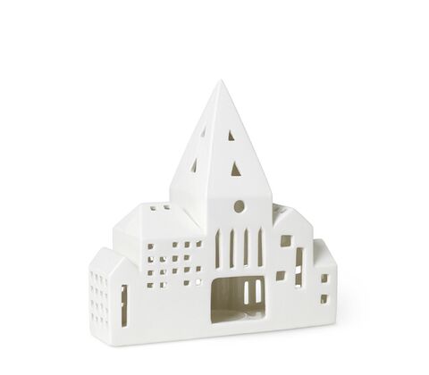 Kähler Urbania lyshus city hvid