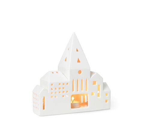 Kähler Urbania lyshus city hvid