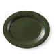 Kähler Hammershøi ovalt fad forest green 28,5 cm