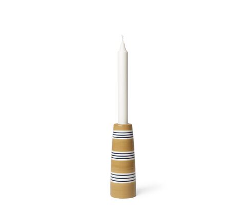Kähler Omaggio Nuovo lysestage okker 16 cm