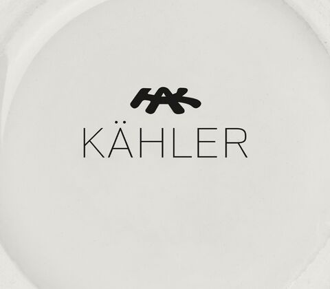 Kähler Tulle vase blå H 13 cm