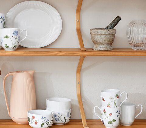 Kähler Hammershøi Summer sommerbær skål Ø12 cm