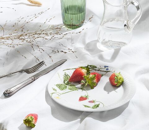 Kähler Hammershøi Summer sommerbær tallerken Ø22 cm