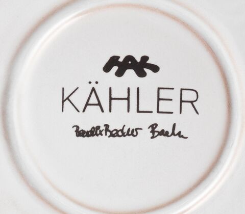 Kähler Gingerbread lyshus julestald brun H 11,5 cm