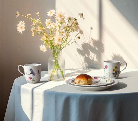 Kähler Hammershøi Summer 2025 wildflower krus 33 cl