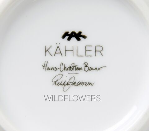 Kähler Hammershøi Summer wildflower skål Ø 12 cm