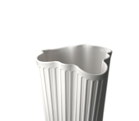 Kähler Hammershøi Unfold vase hvid H 16,5 cm