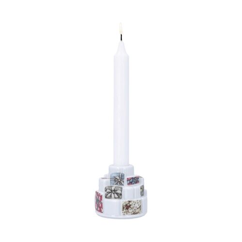 Hammershøi Jul 2025 lysestage med gaver Ø7,5 cm