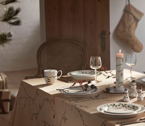 Kähler Hammershøi Jul 2025 kalenderlys H25 cm