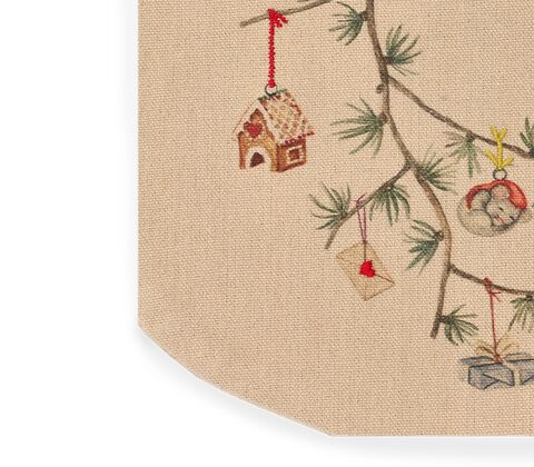 Hammershøi Jul 2025 julesok sand H46 cm