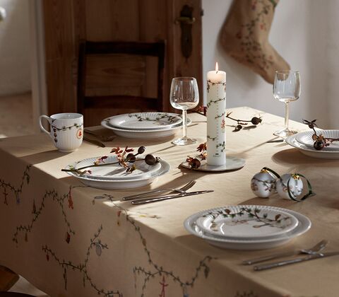 Hammershøi Jul 2025 juledug sand 150x270 cm