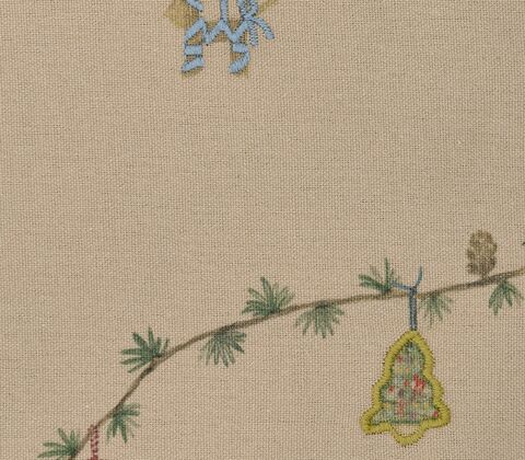 Hammershøi Jul 2025 juledug sand 150x370 cm 