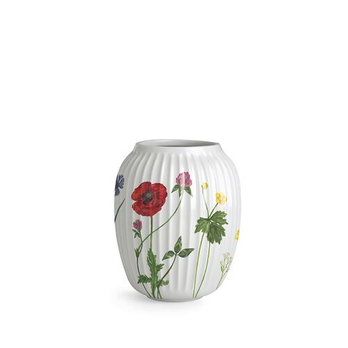 Kähler Hammershøi Summer vase hvid H21 cm
