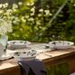 Kähler Hammershøi Summer dyb tallerken hvid Ø 21 cm