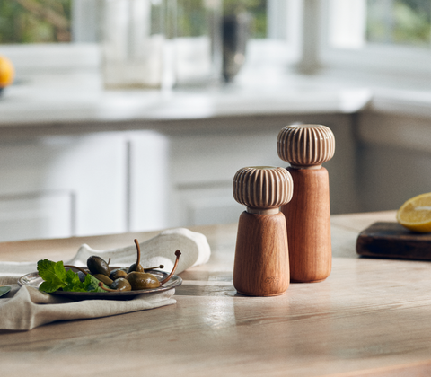 Kähler Hammershøi kværn brun H18,5 cm