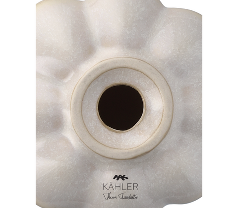 Kähler Kantarel lysestage sand H 10 cm