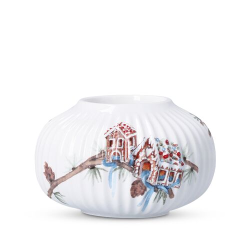 Hammershøi Jul 2025 fyrfadsstage hvid Ø10 cm