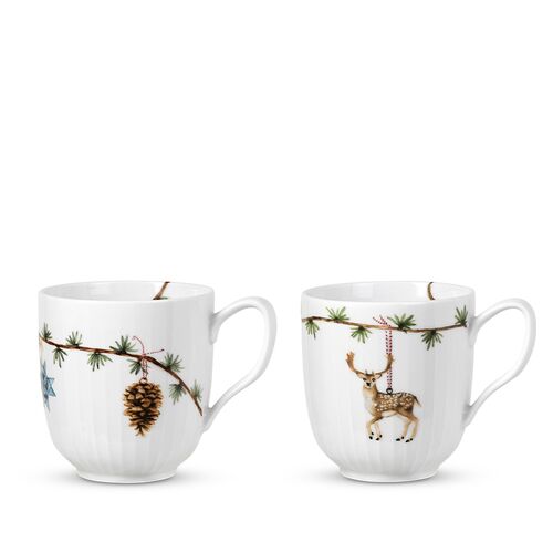 Hammershøi Jul krus sæt 2020+2021 33 cl 2 stk.