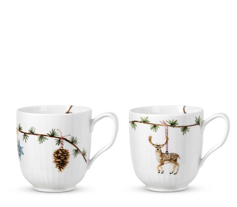 Hammershøi Jul krus sæt 2020+2021 33 cl 2 stk.