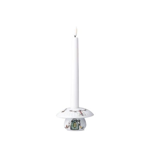Hammershøi Jul kronelysestage svamp hvid H 6 cm