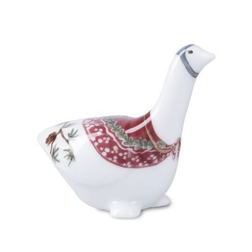 Hammershøi Jul julegås porcelæn H 8 cm