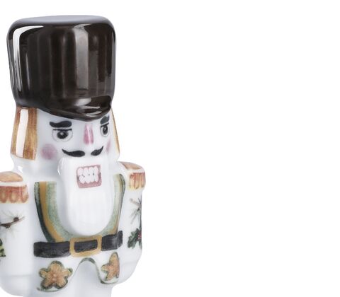 Hammershøi Jul nøddeknækker porcelæn H 8 cm
