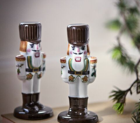 Hammershøi Jul nøddeknækker porcelæn H 8 cm