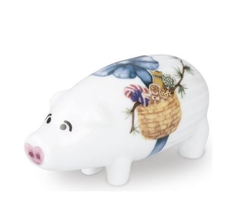 Hammershøi Jul gris porcelæn H 8 cm