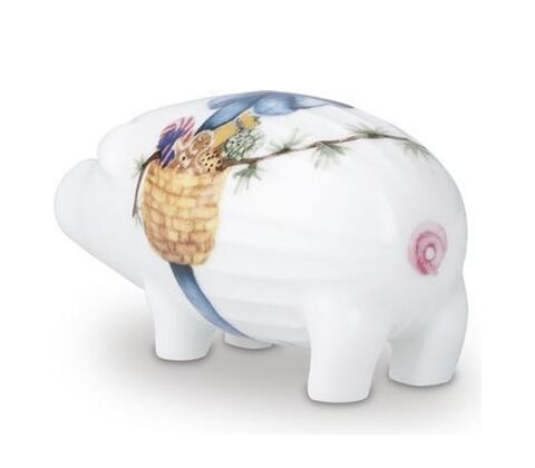 Hammershøi Jul gris porcelæn H 8 cm