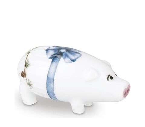 Hammershøi Jul gris porcelæn H 8 cm