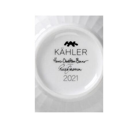 Hammershøi Jul 2021 + 2023 krus hvid 33 cl 2 stk.
