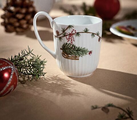 Hammershøi Christmas 2026 højhankskop hvid 33 cl
