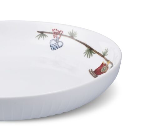 Hammershøi Christmas skål hvid Ø 21 cm