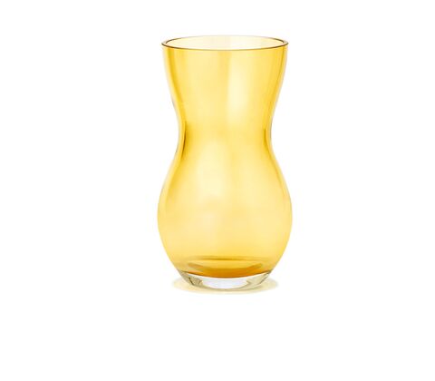 Holmegaard Calabas vase amber 16 cm