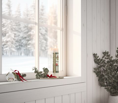 Holmegaard Christmas kalenderlys 2024 Ø 5 cm