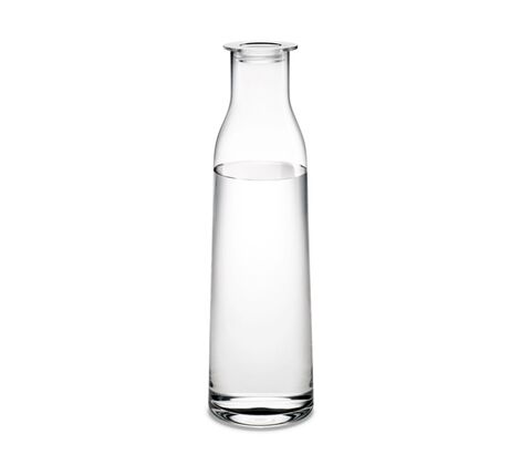 Holmegaard Minima glasflaske med låg 1,4 liter
