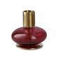 Holmegaard Bubble lysestage bordeaux H 8 cm